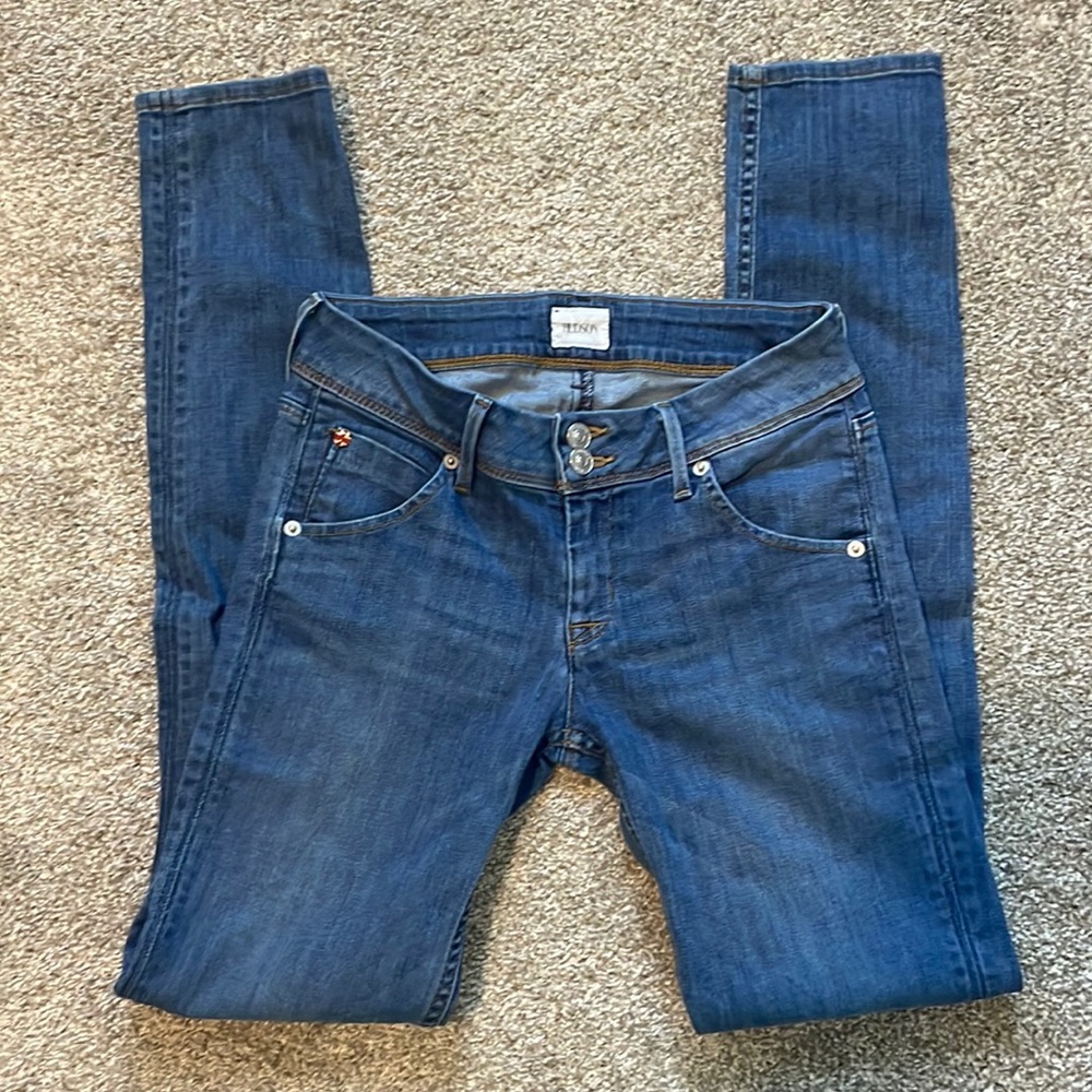 Hudson Collin Flap Skinny Jeans Size 25